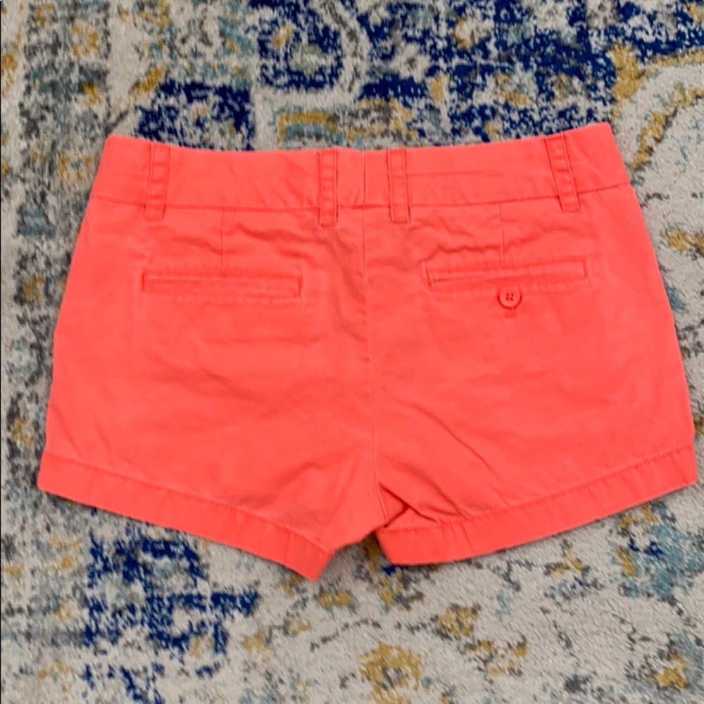 Neon Pink J. Crew Shorts - Picture 2 of 4